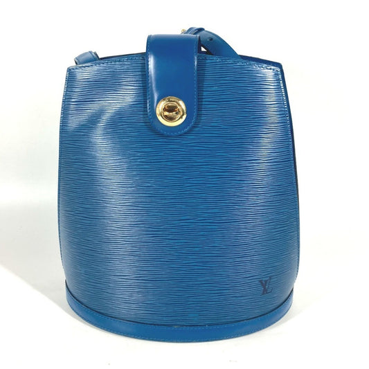 Louis Vuitton Epi Blue Toledo Blue Epi Leather Shoulder Bag ()