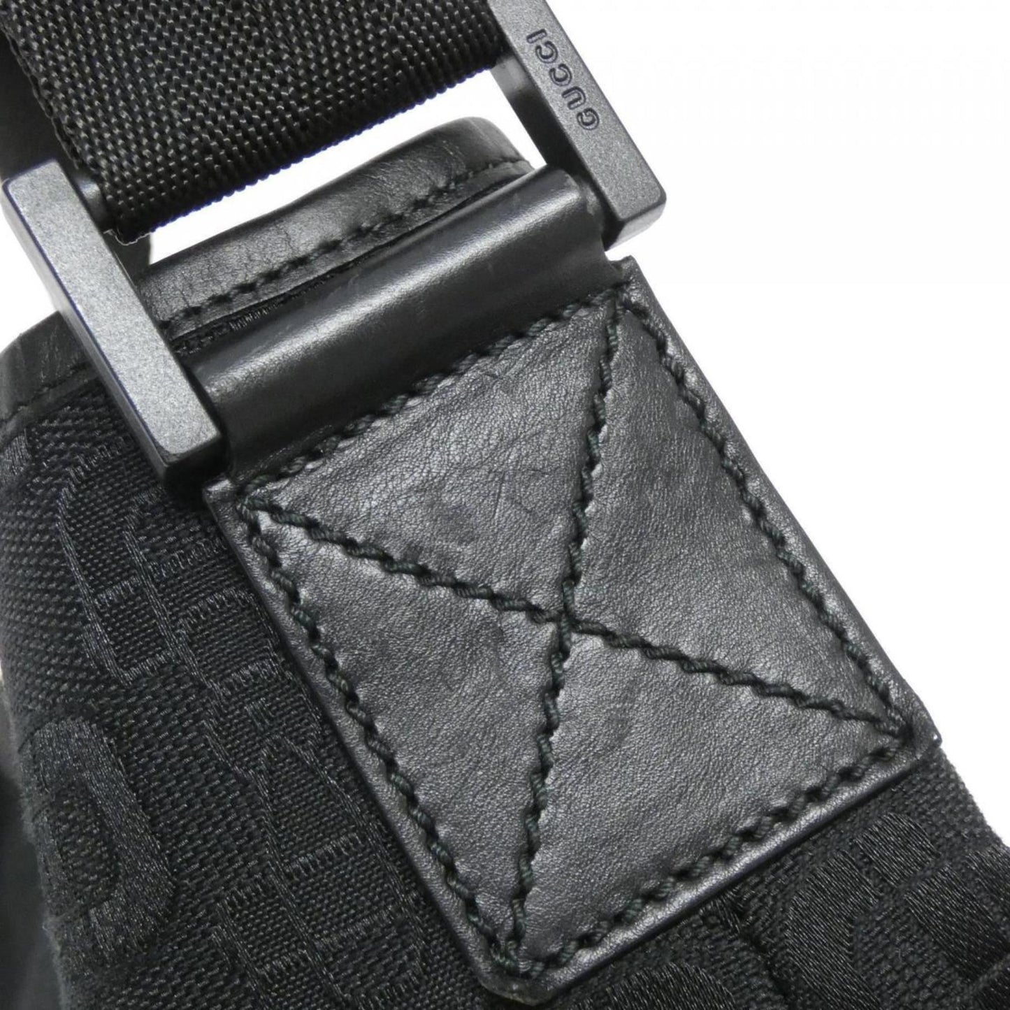 Gucci Black Canvas Handbag