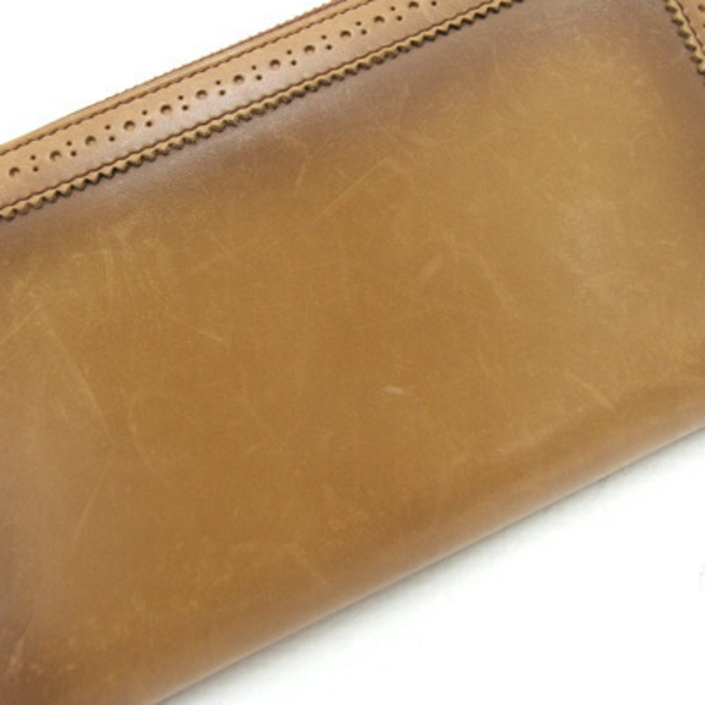 Gucci Brown Leather Long Wallet (Bi-Fold)