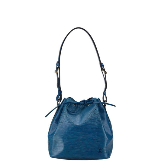 Louis Vuitton Toledo Blue Leather Shoulder Bag ()