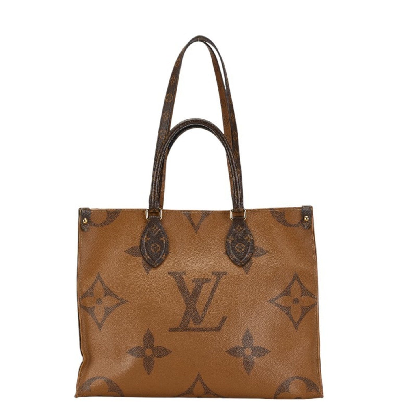 Louis Vuitton Brown Monogram Pvc Leather Handbag Shoulder Bag