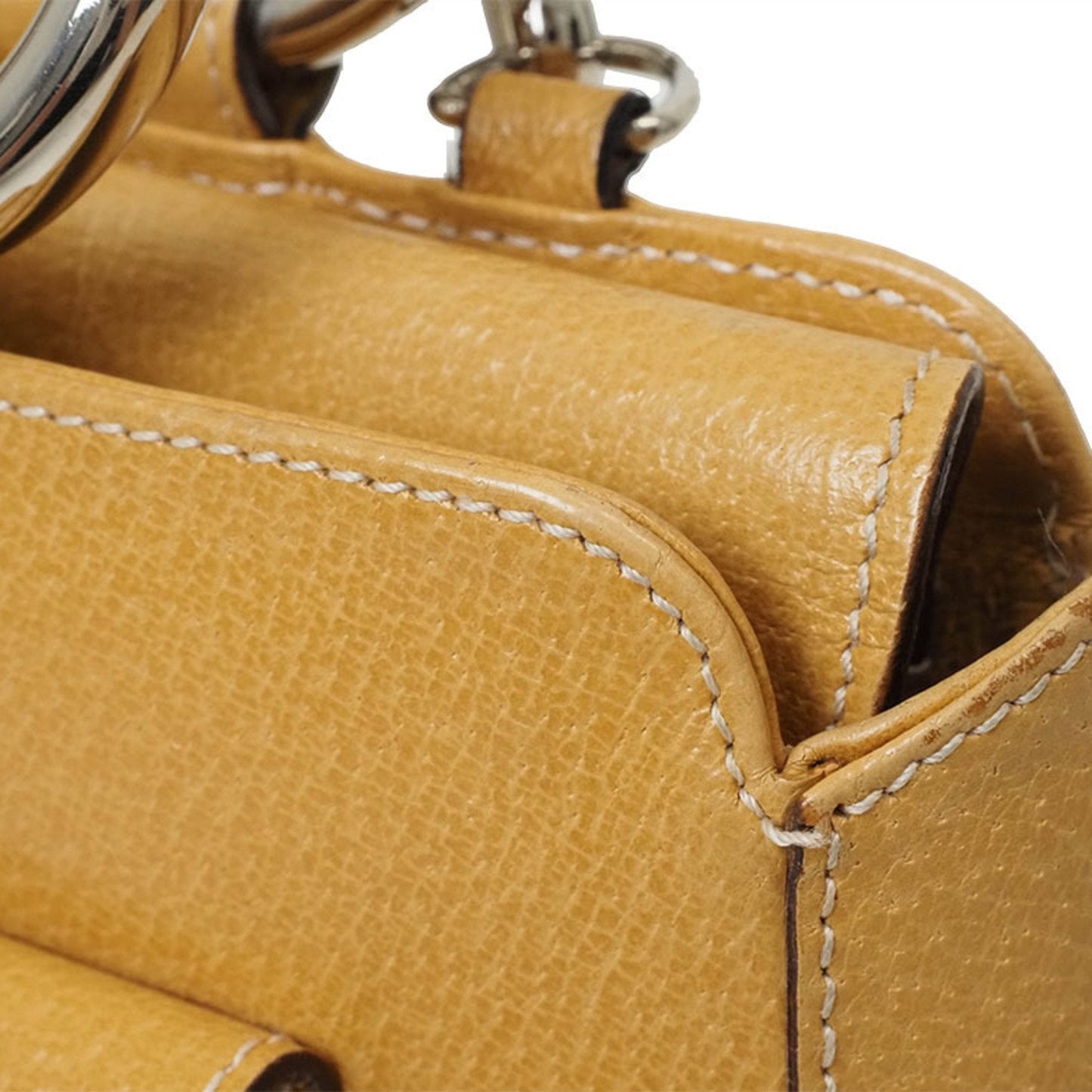Gucci Camel Leather Handbag