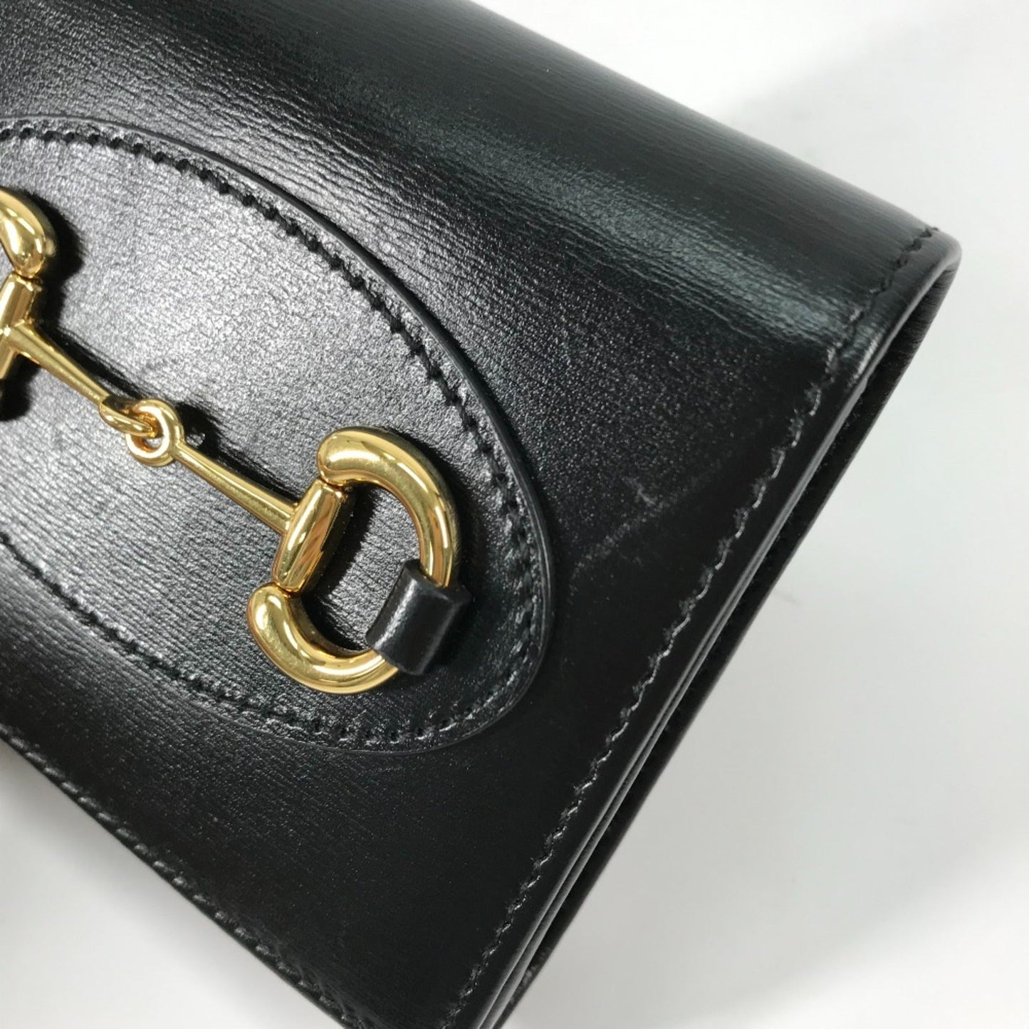 Gucci Black Leather Wallet (Bi-Fold)