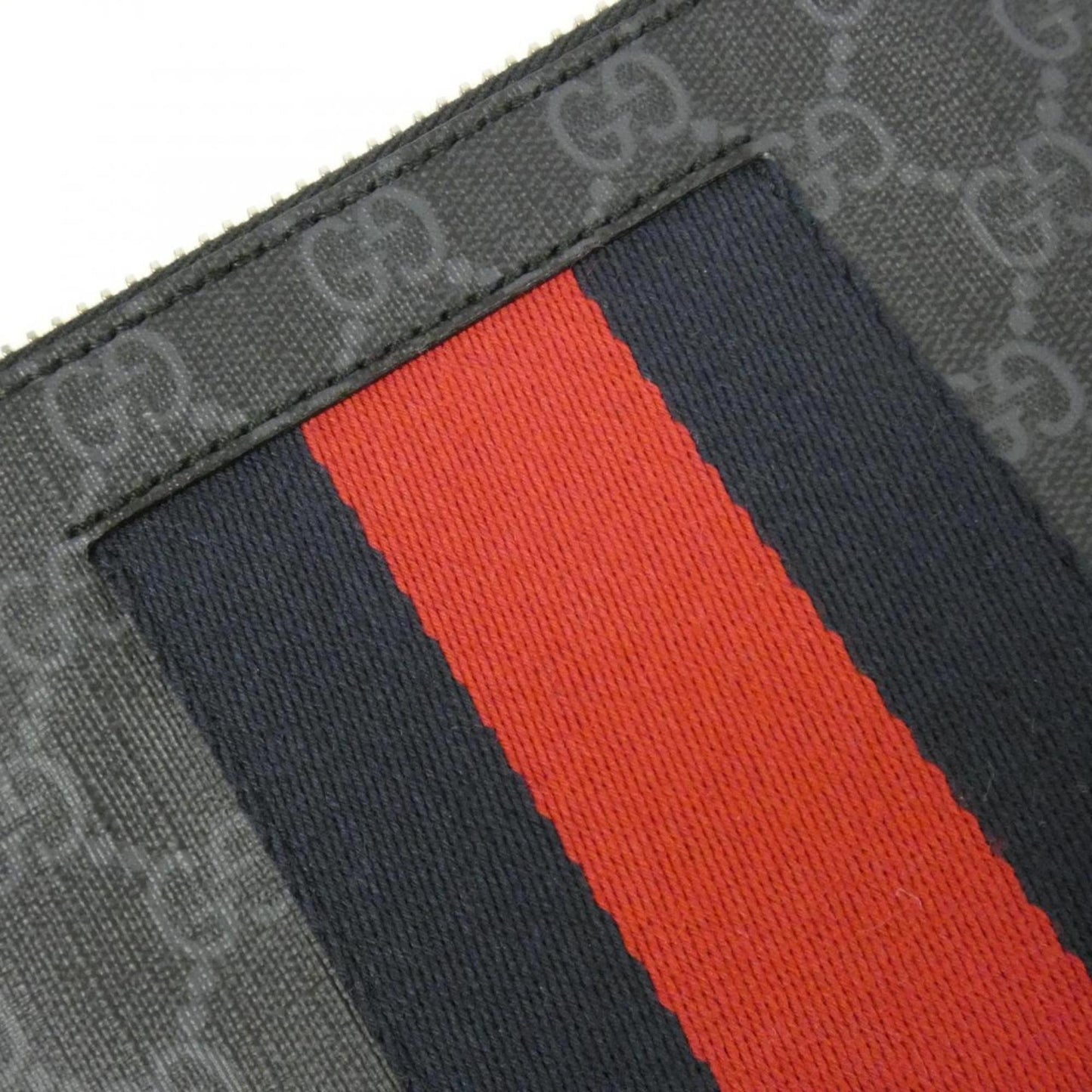 Gucci Black Gray Gg Supreme Shoulder Bag