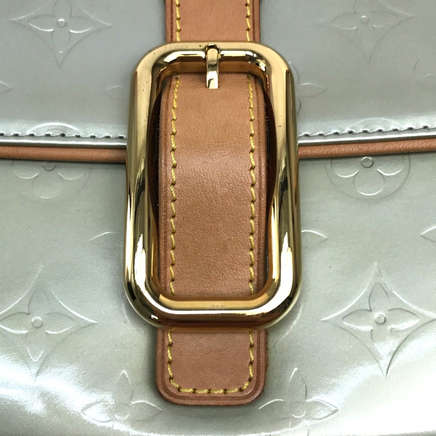 Louis Vuitton Green Leather Shoulder Bag
