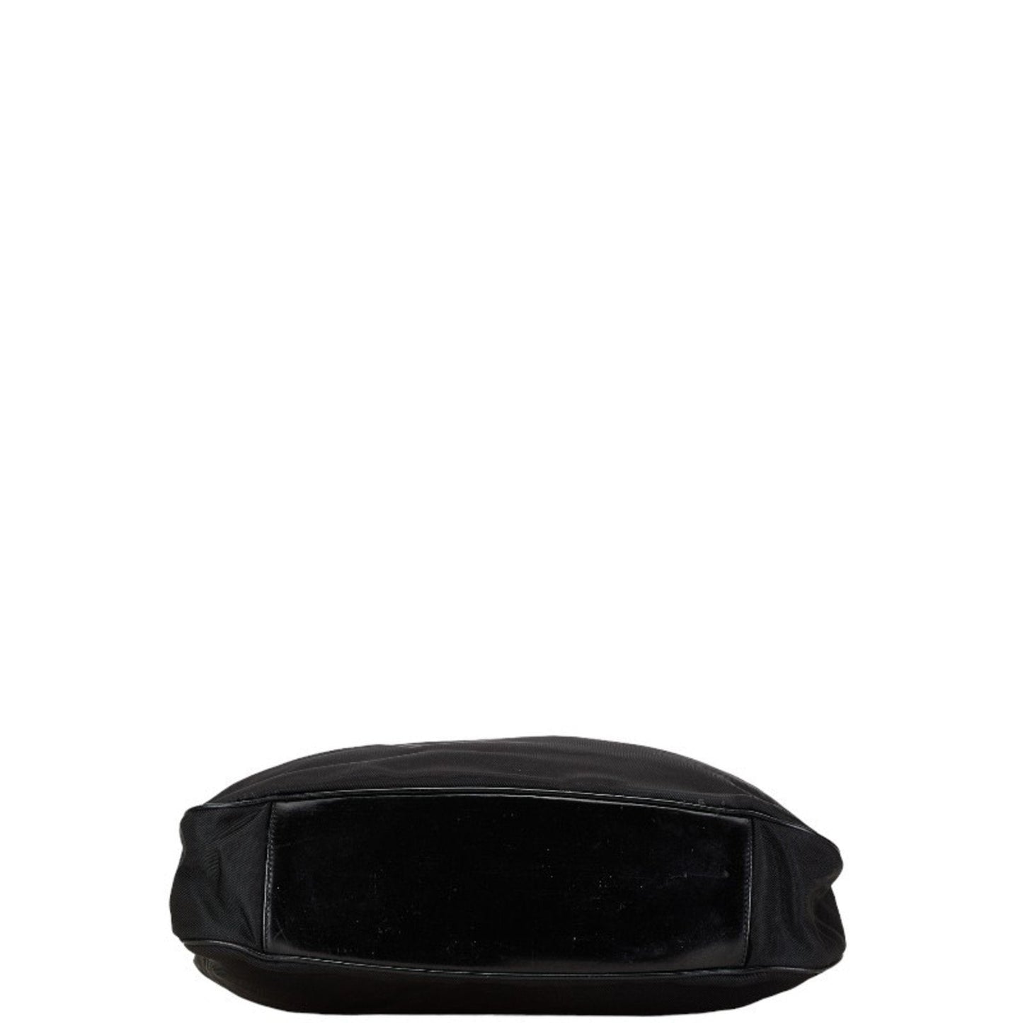 Gucci Black Canvas Leather Handbag Shoulder Bag