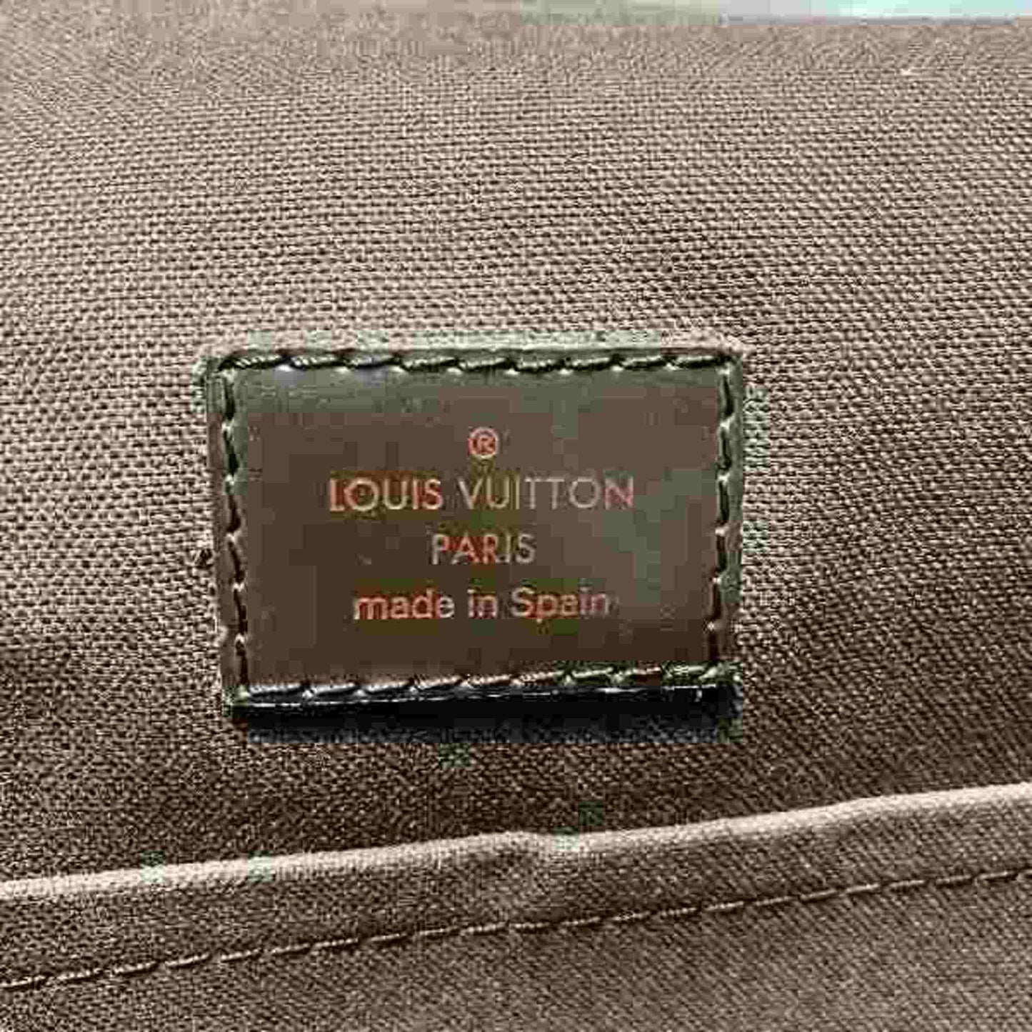 Louis Vuitton Brown Damier Canvas Galle Shoulder Bag