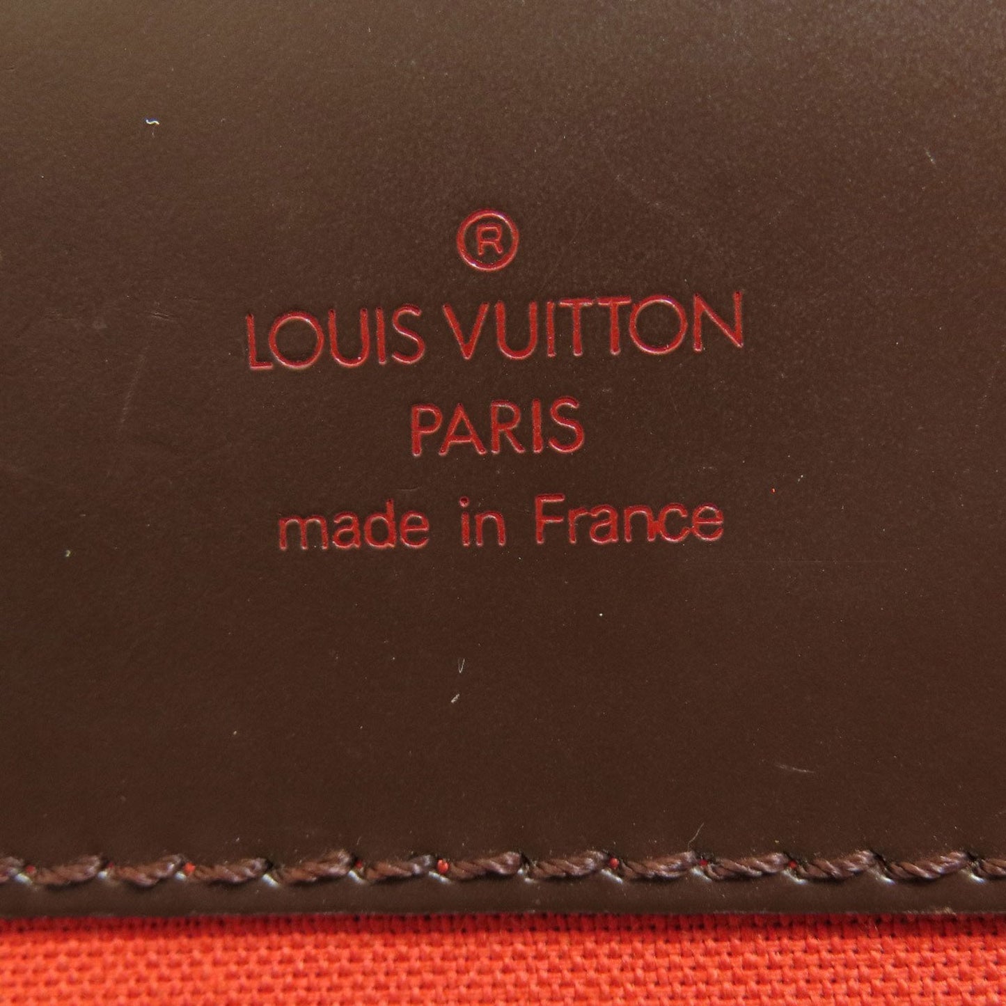 Louis Vuitton Damier Canvas Ebene Damier Canvas Shoulder Bag