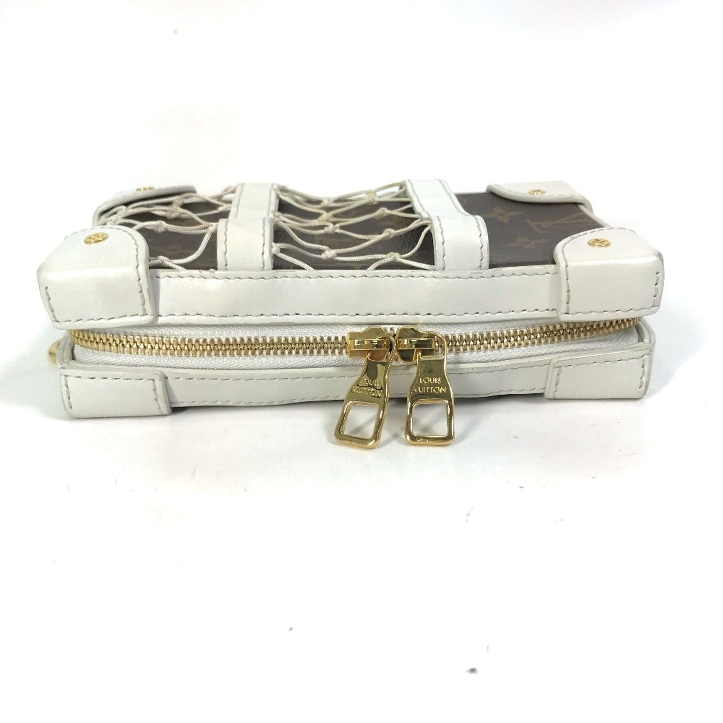 Louis Vuitton White Leather Shoulder Bag