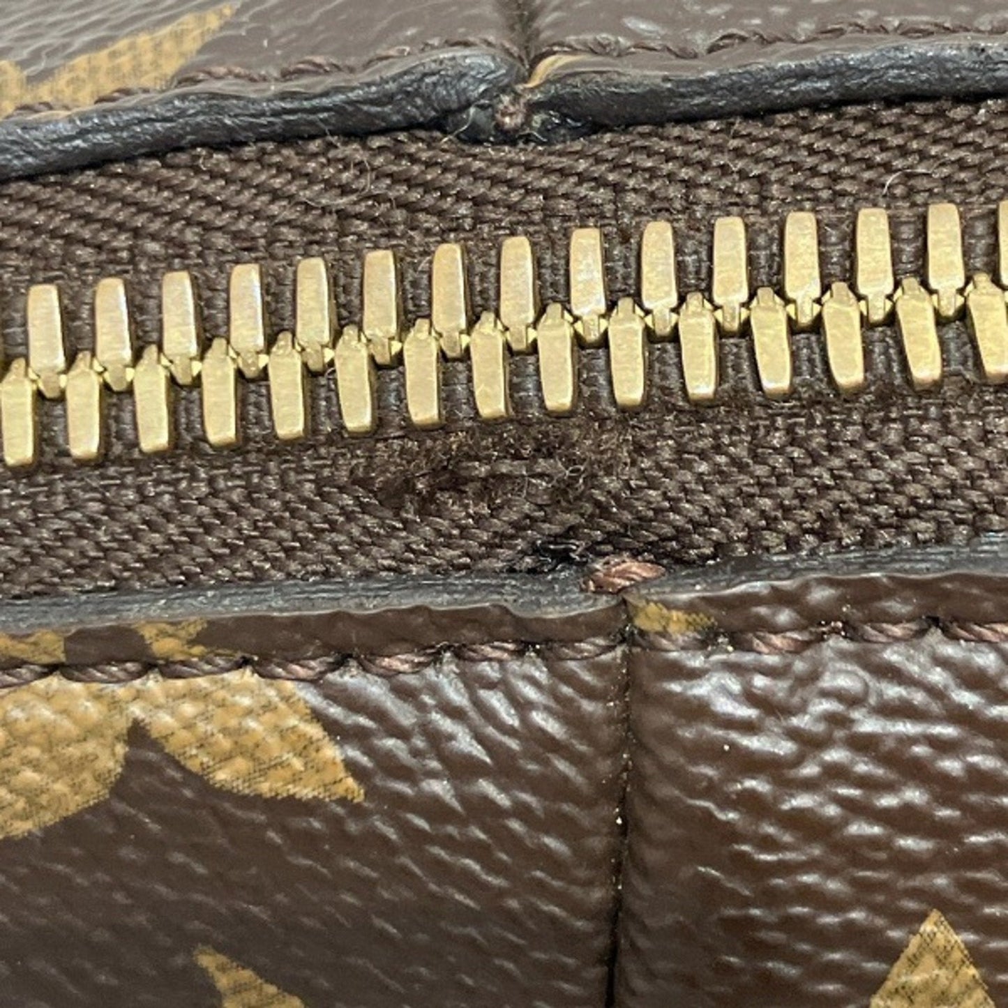 Louis Vuitton Brown Monogram Canvas Handbag Shoulder Bag