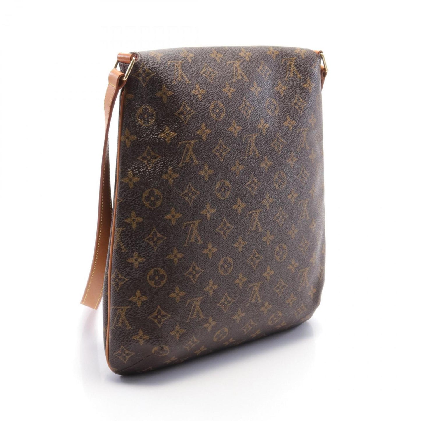 Louis Vuitton Brown Monogram Coated Canvas Shoulder Bag
