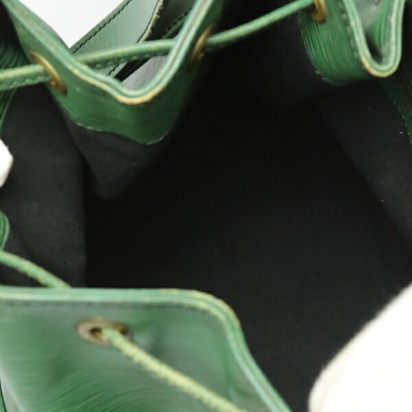 Louis Vuitton Borneo Green Epi Leather Shoulder Bag