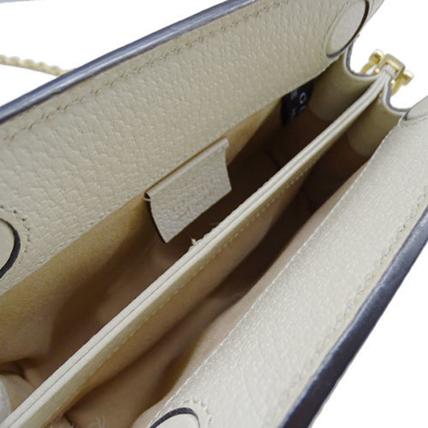 Gucci Beige Ivory Pvc Pochette Shoulder Bag