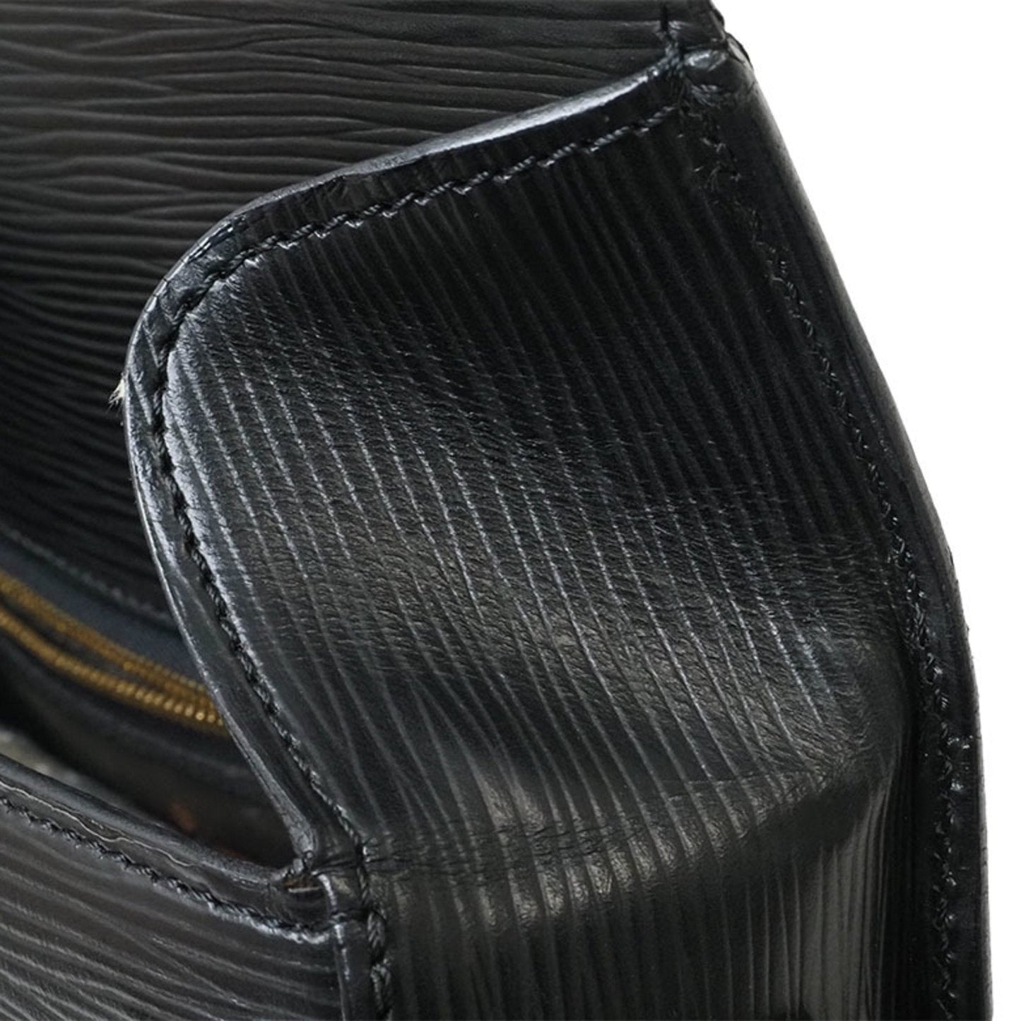 Louis Vuitton Black Epi Leather Pochette Shoulder Bag