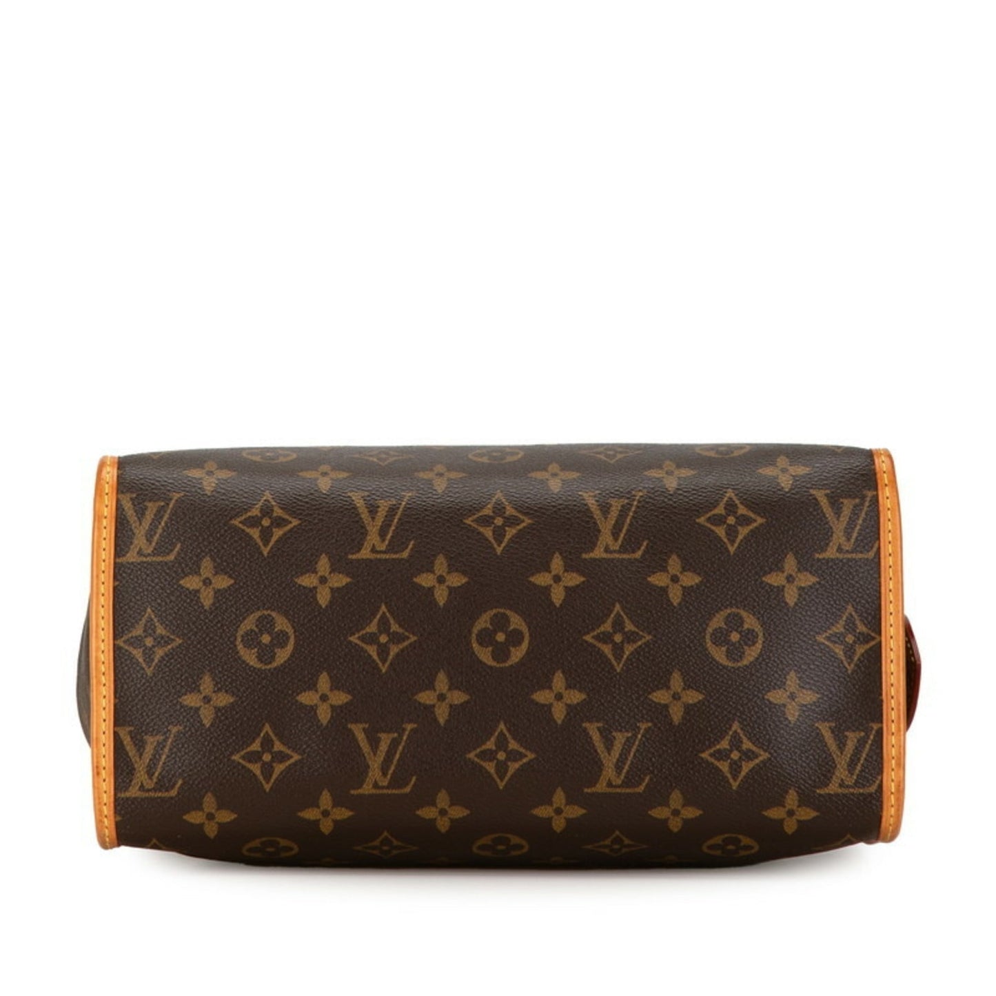 Louis Vuitton 2006 Fall Winter Collection Brown Pvc Leather Shoulder Bag Tote Bag