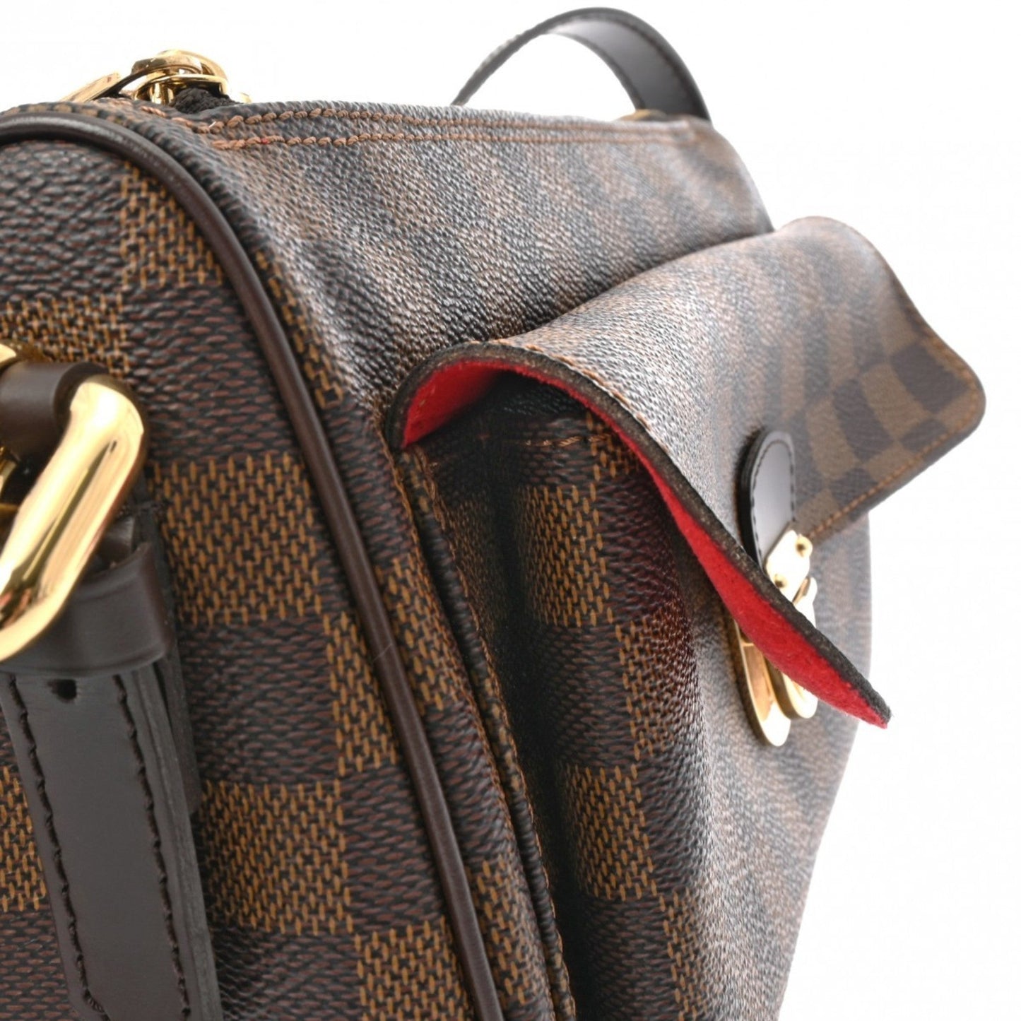 Louis Vuitton Damier Brown Damier Canvas Shoulder Bag