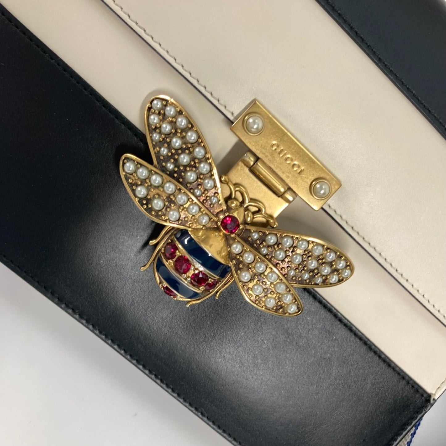 Gucci Black Leather Handbag