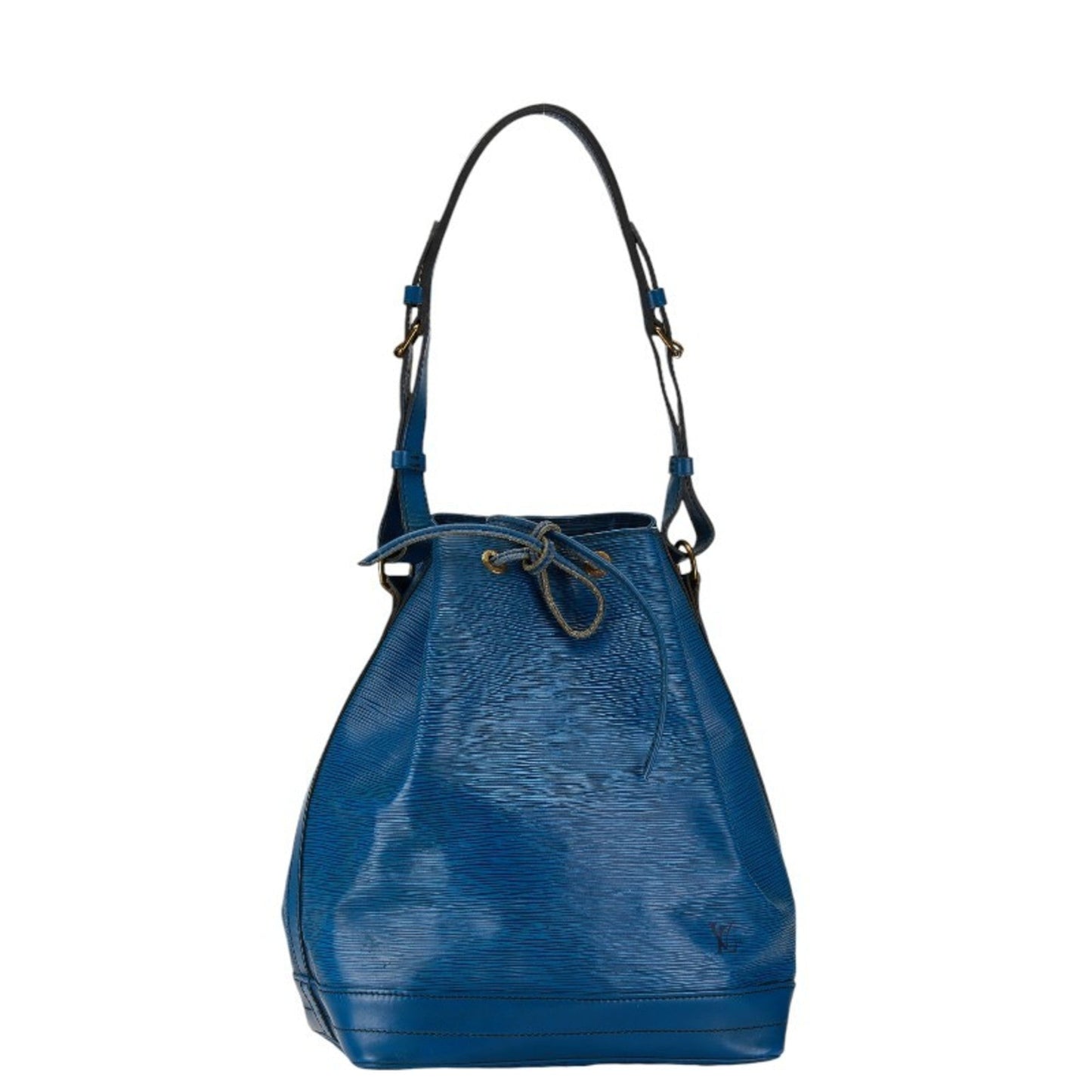 Louis Vuitton Toledo Blue Leather Shoulder Bag