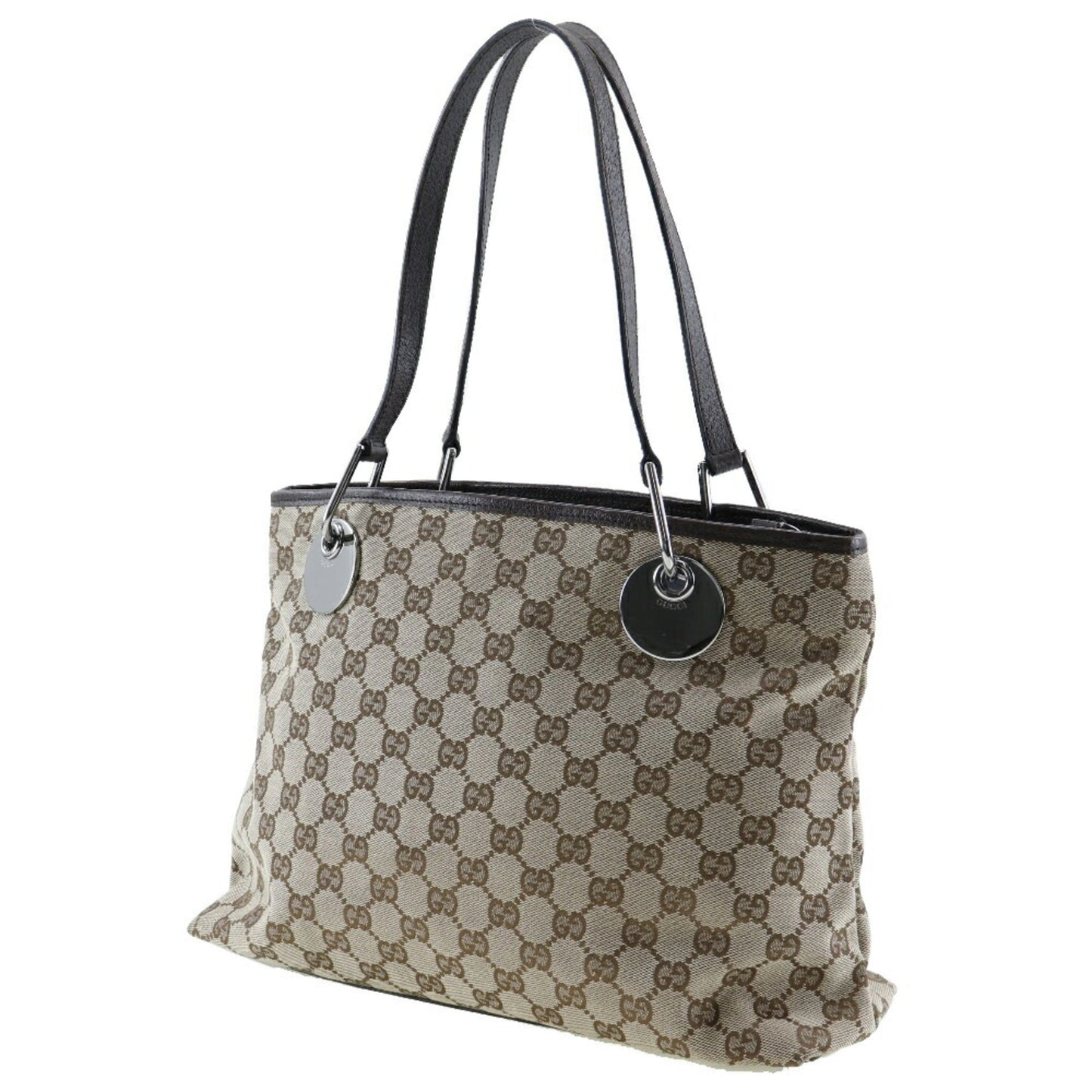 Gucci Gg Canvas Brown Gg Canvas Tote Bag