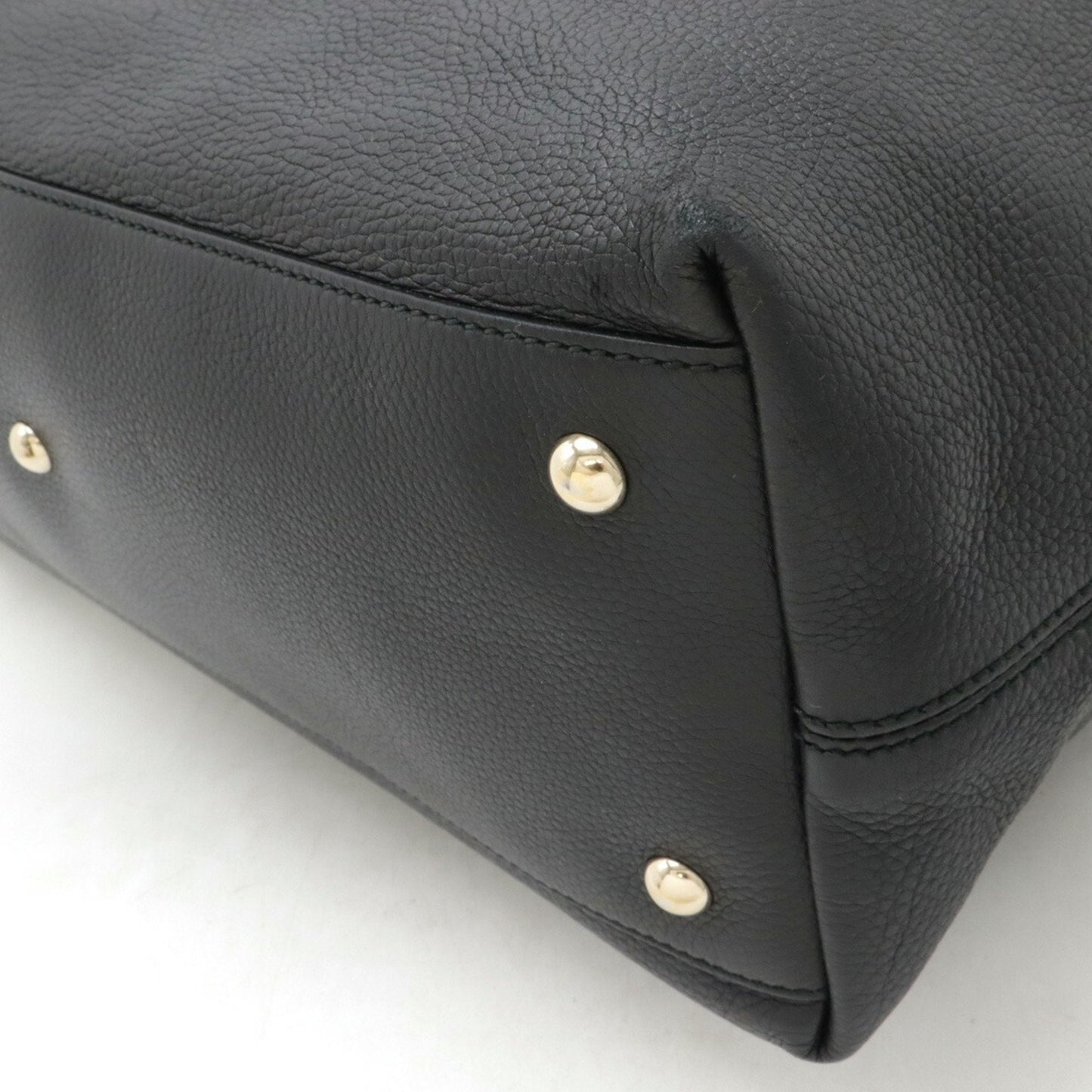 Gucci Soho Black Leather Shoulder Bag Tote Bag