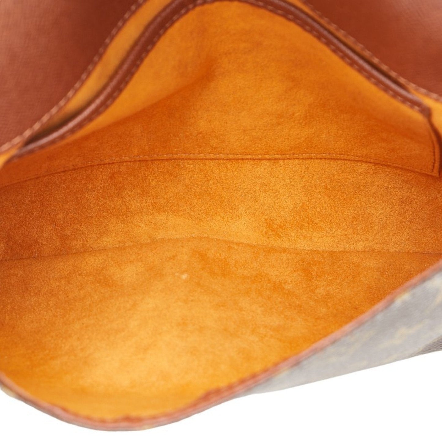 Louis Vuitton Brown Pvc Leather Handbag Shoulder Bag