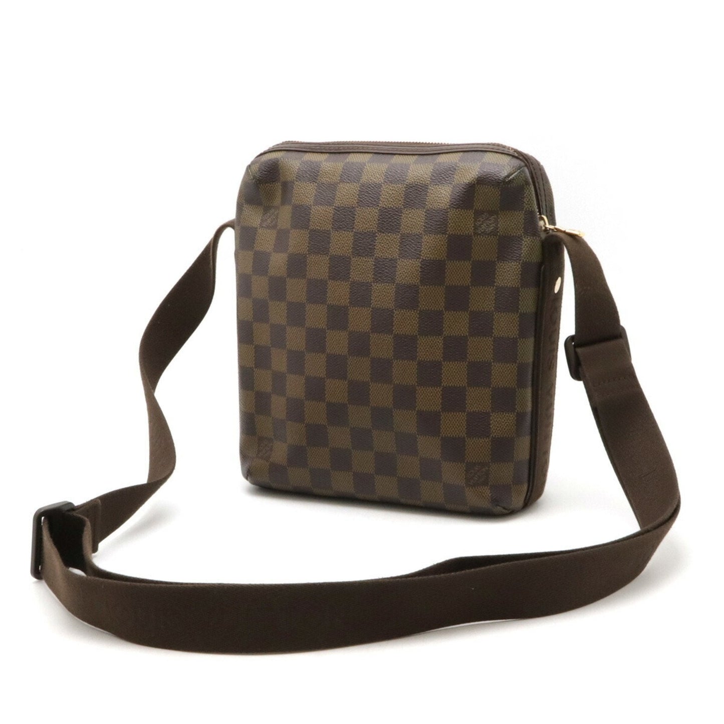 Louis Vuitton Brown Pvc Shoulder Bag