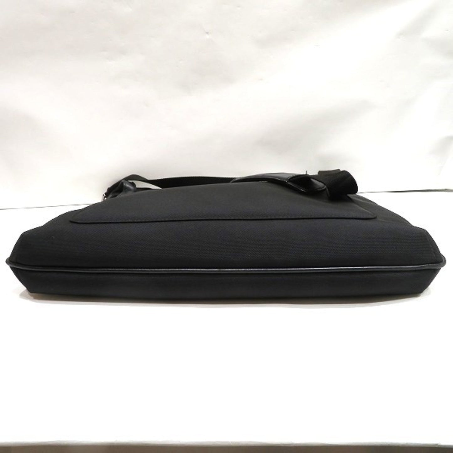 Gucci Black Canvas Leather Shoulder Bag