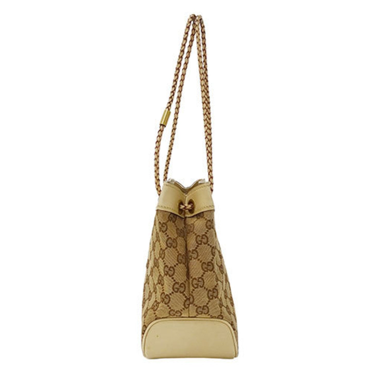 Gucci Beige Gg Canvas Handbag Shoulder Bag