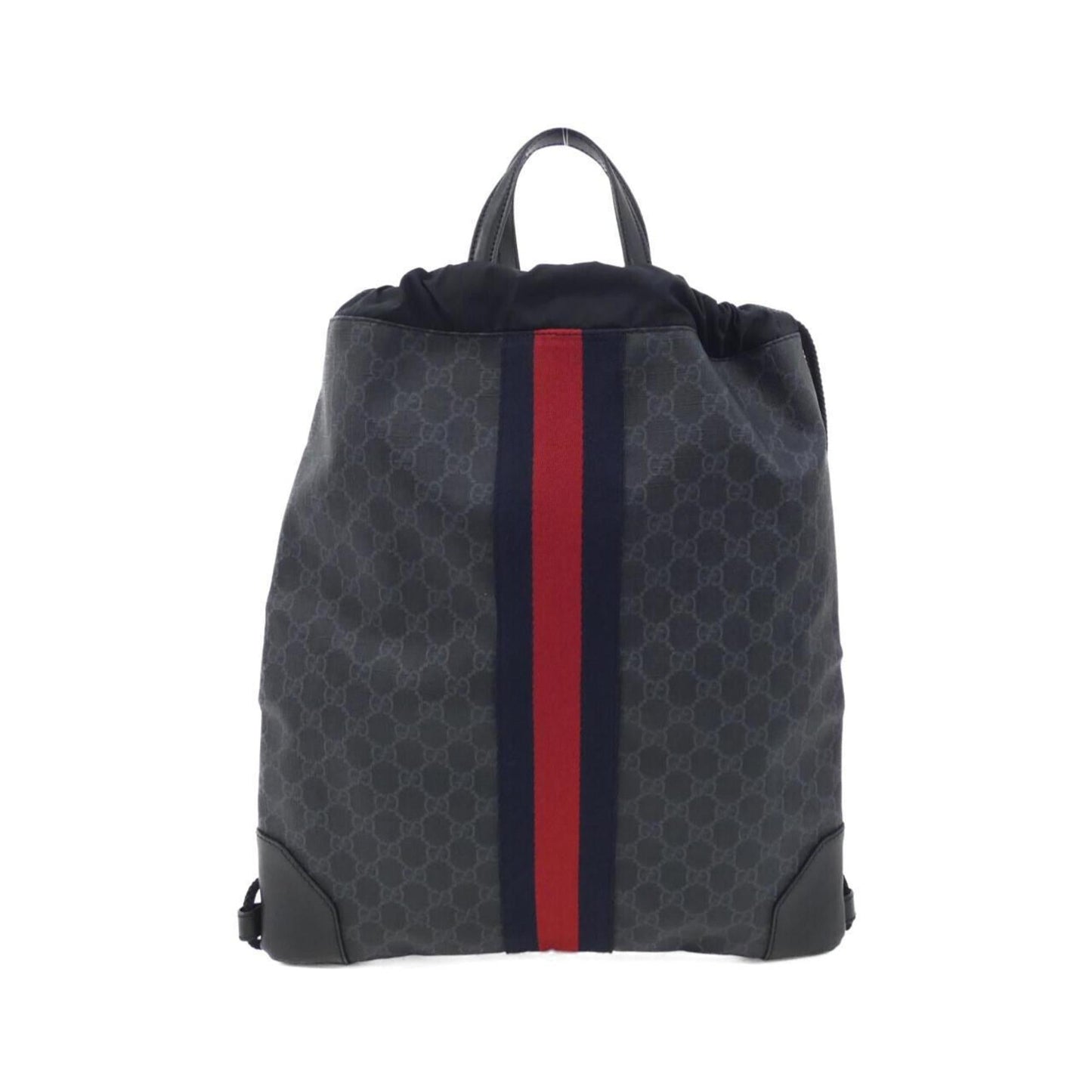 Gucci Black Gray Gg Supreme Backpack ()