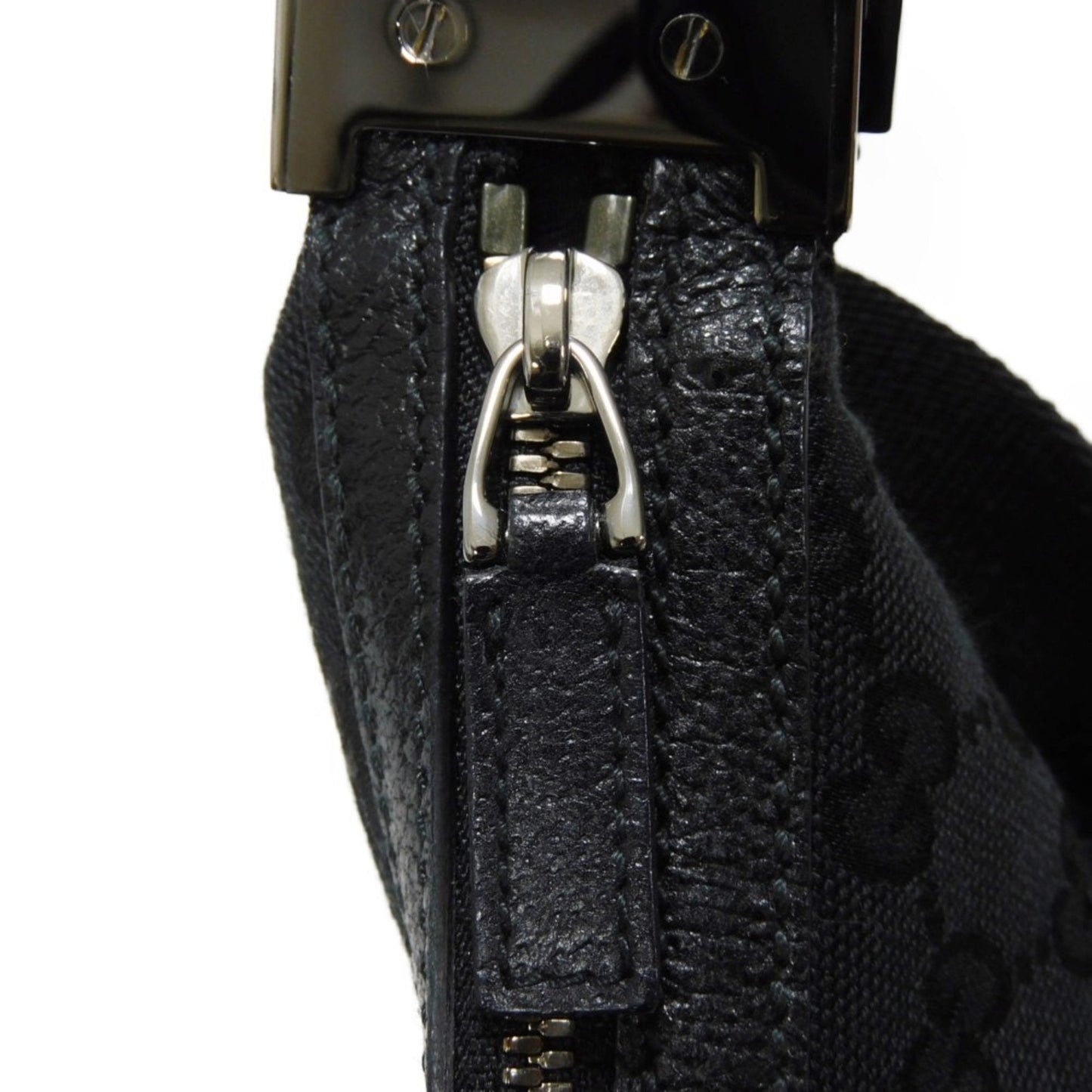 Gucci Gg Canvas Black Gg Canvas Messenger Bag Shoulder Bag