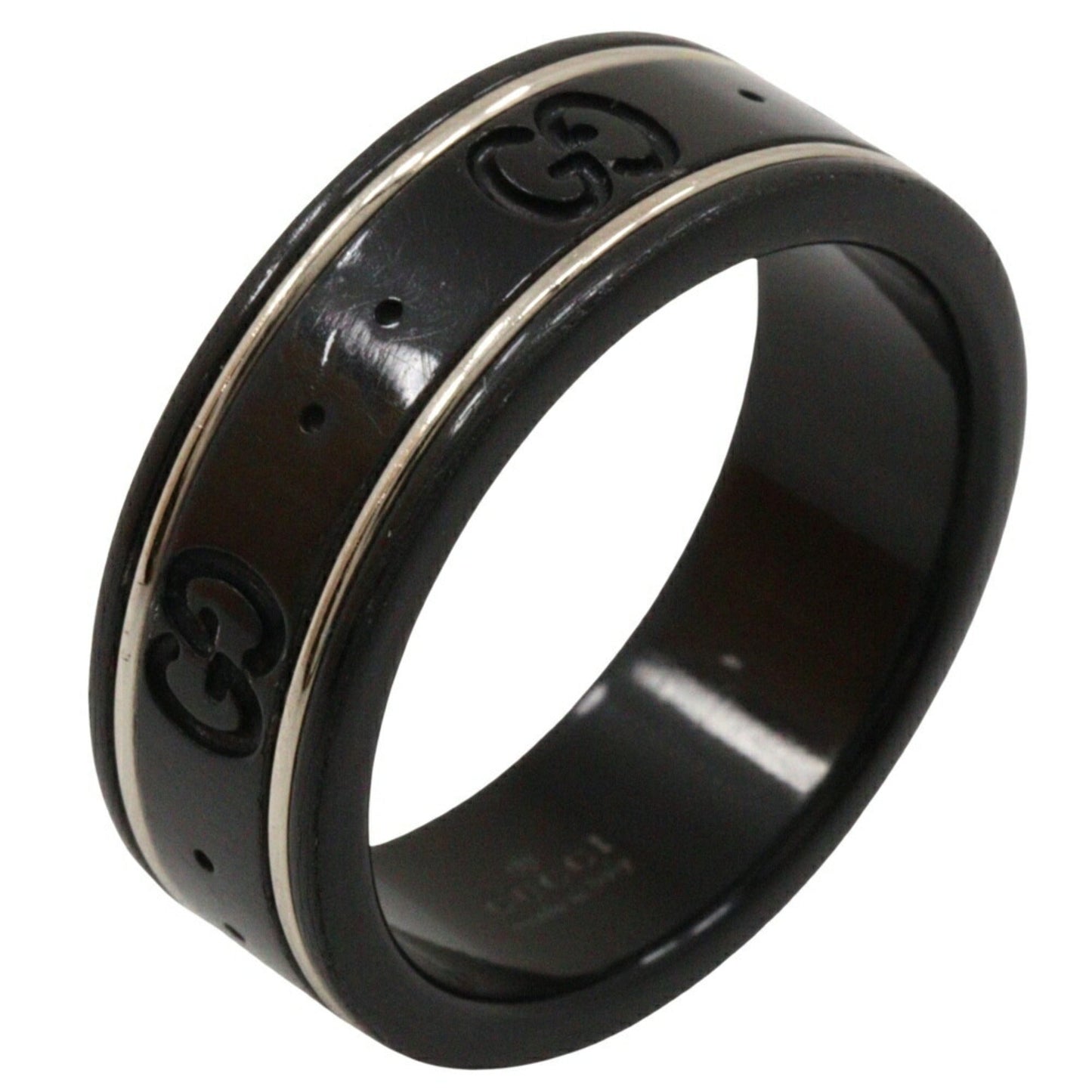 Gucci White Gold (18K) Band Ring ()