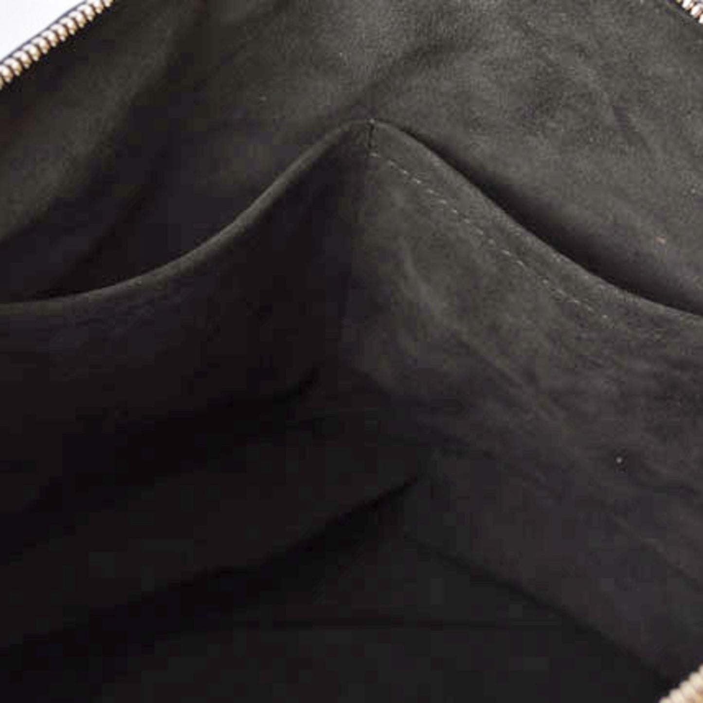 Louis Vuitton Monogram Antheia Black Silver Leather Handbag Shoulder Bag