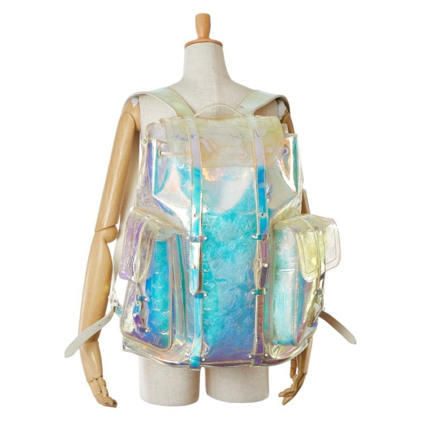 Louis Vuitton Clear Pvc Leather Backpack
