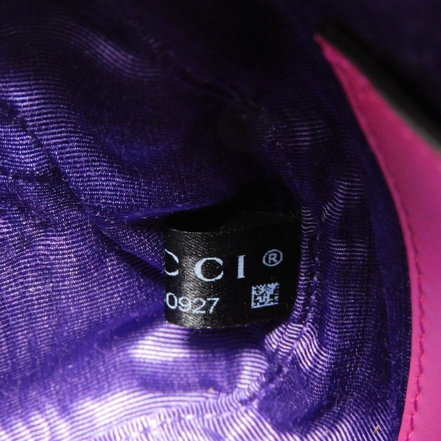 Gucci Pink Nylon Handbag
