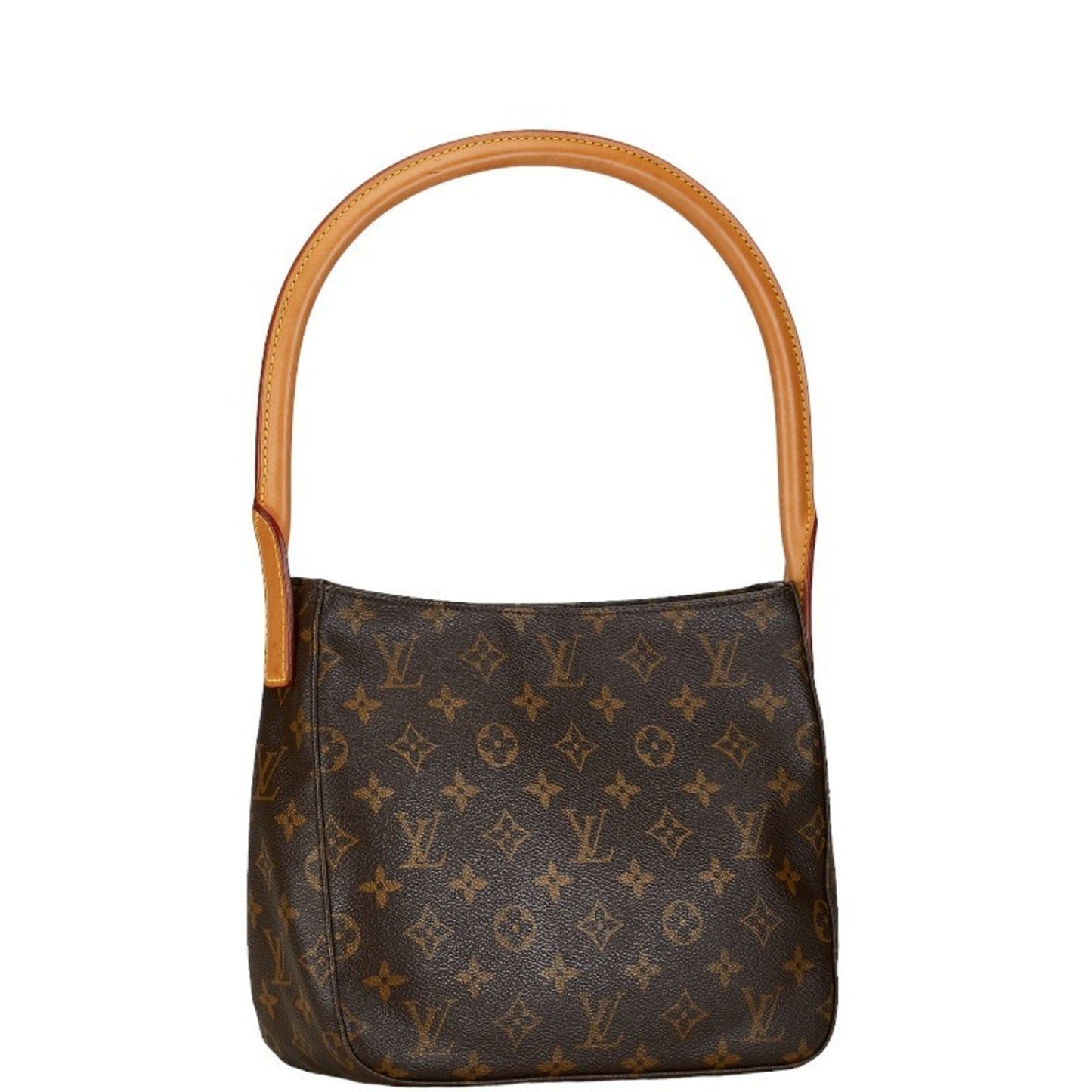 Louis Vuitton Brown Pvc Leather Shoulder Bag