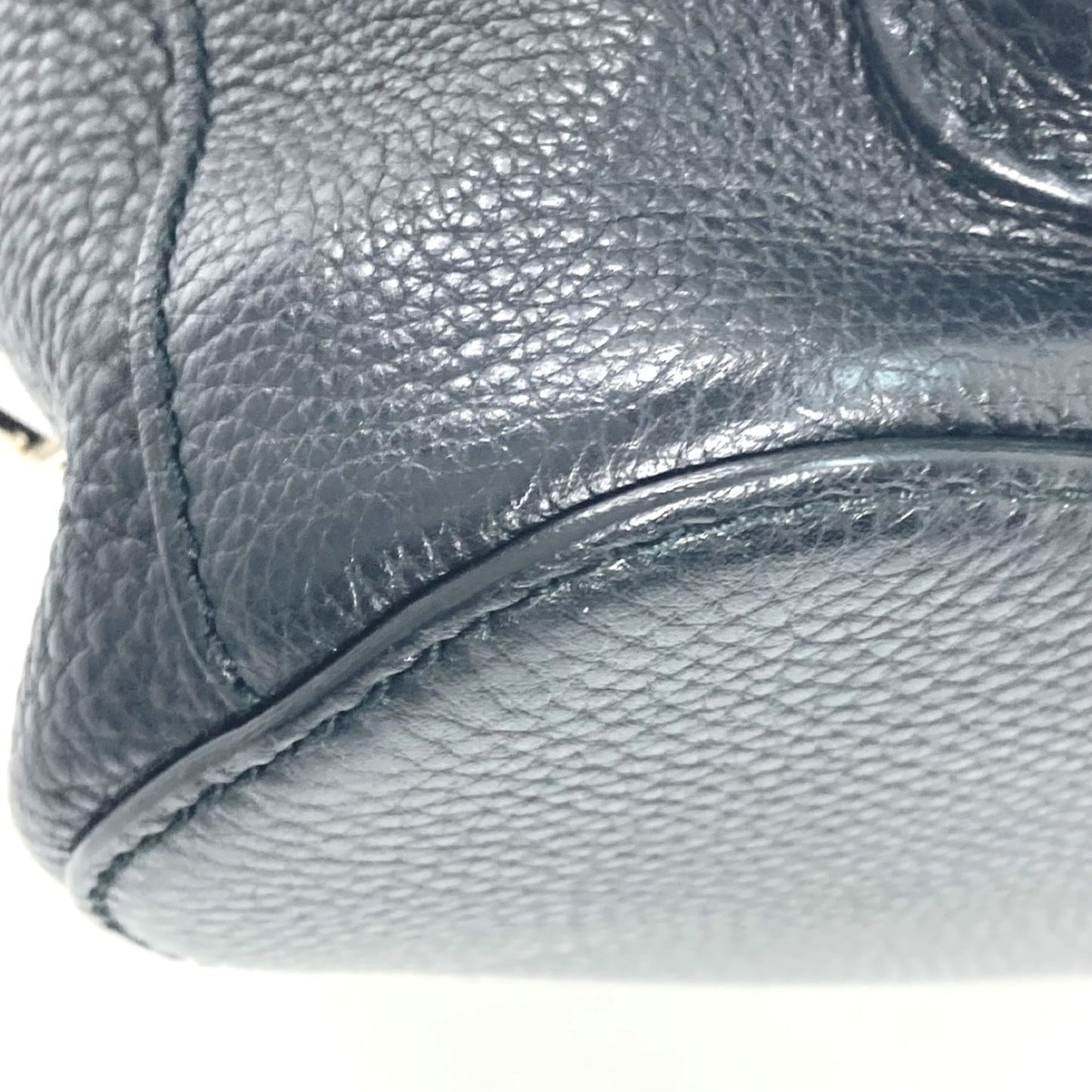 Gucci Black Leather Backpack
