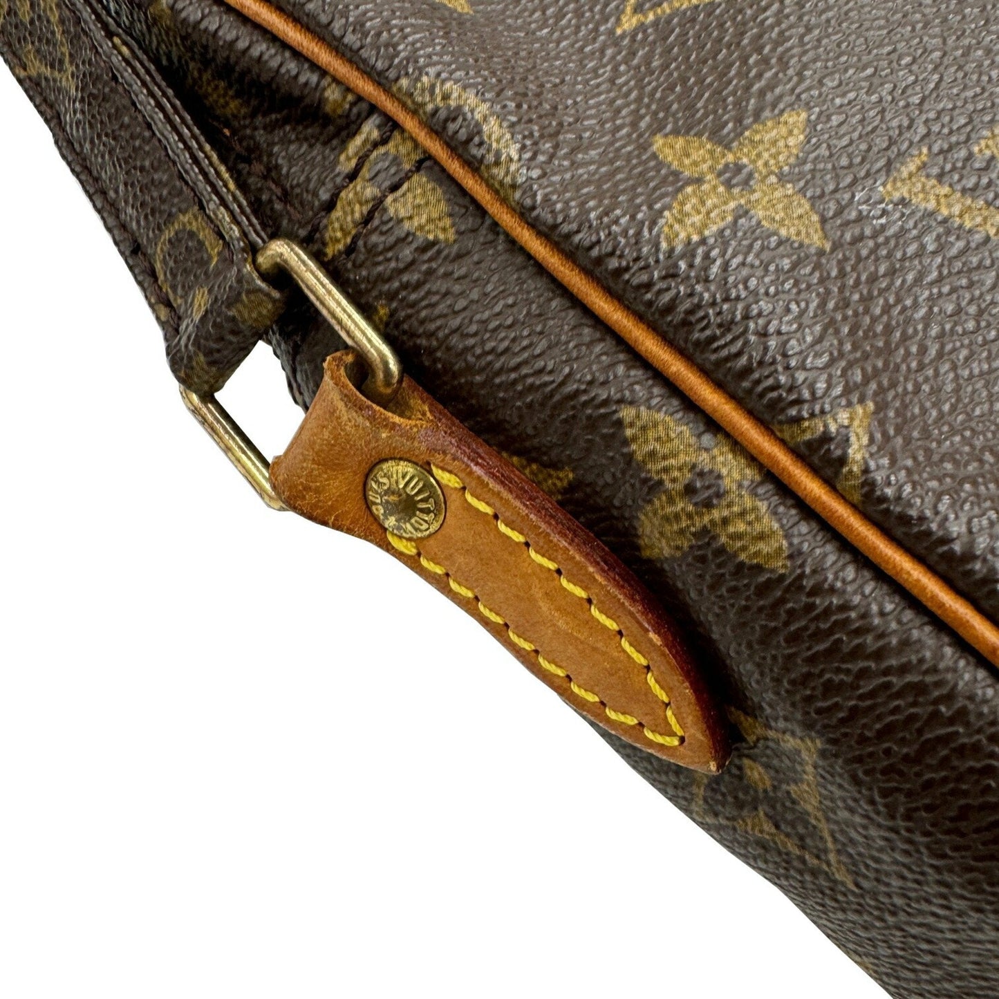 Louis Vuitton Brown Monogram Leather Pvc Shoulder Bag