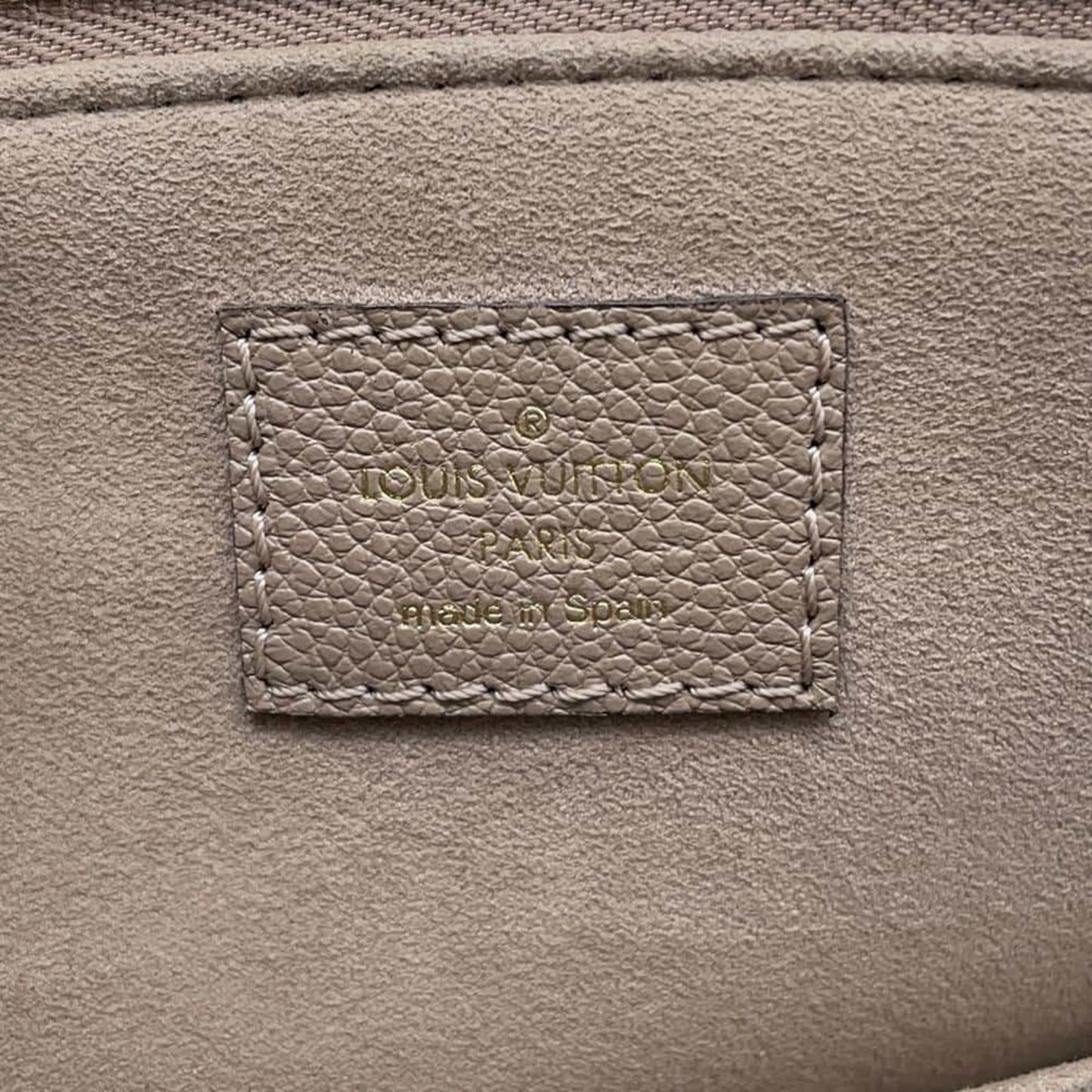 Louis Vuitton Tourterelle Monogram Empreinte Handbag Shoulder Bag