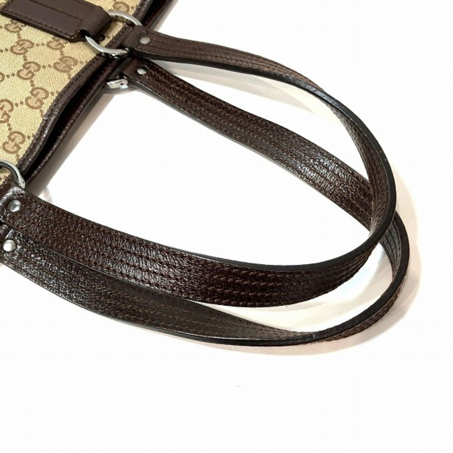 Gucci Gg Canvas Brown Gg Canvas Handbag Tote Bag