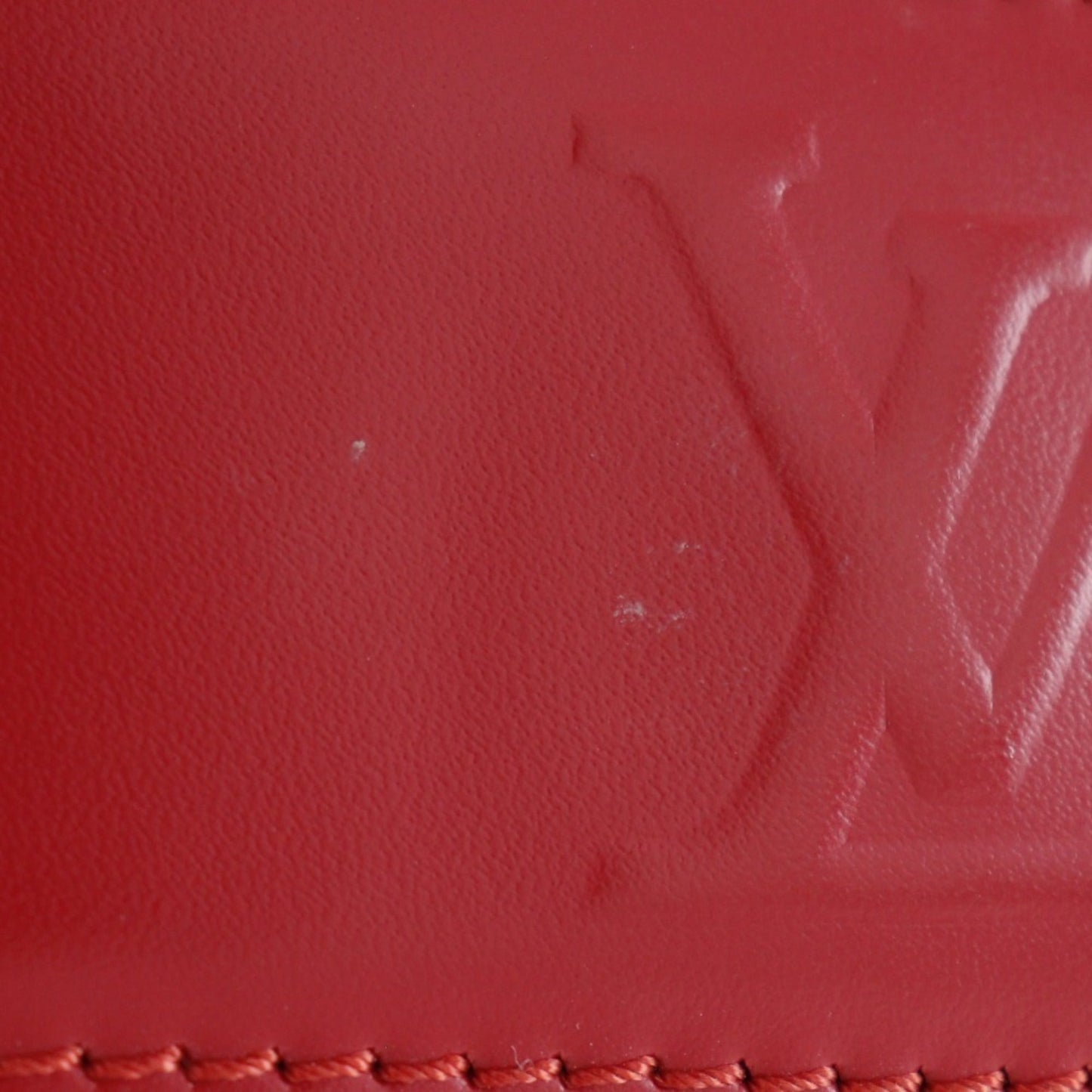 Louis Vuitton Castilian Red Red Color Epi Leather Shoulder Bag