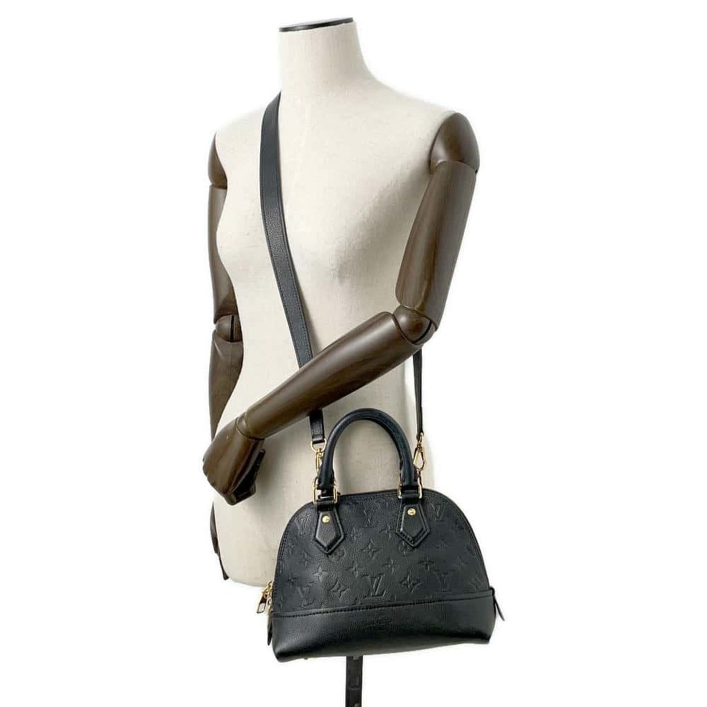 Louis Vuitton Monogram Impression Black Monogram Noir Monogram Empreinte Handbag Shoulder Bag