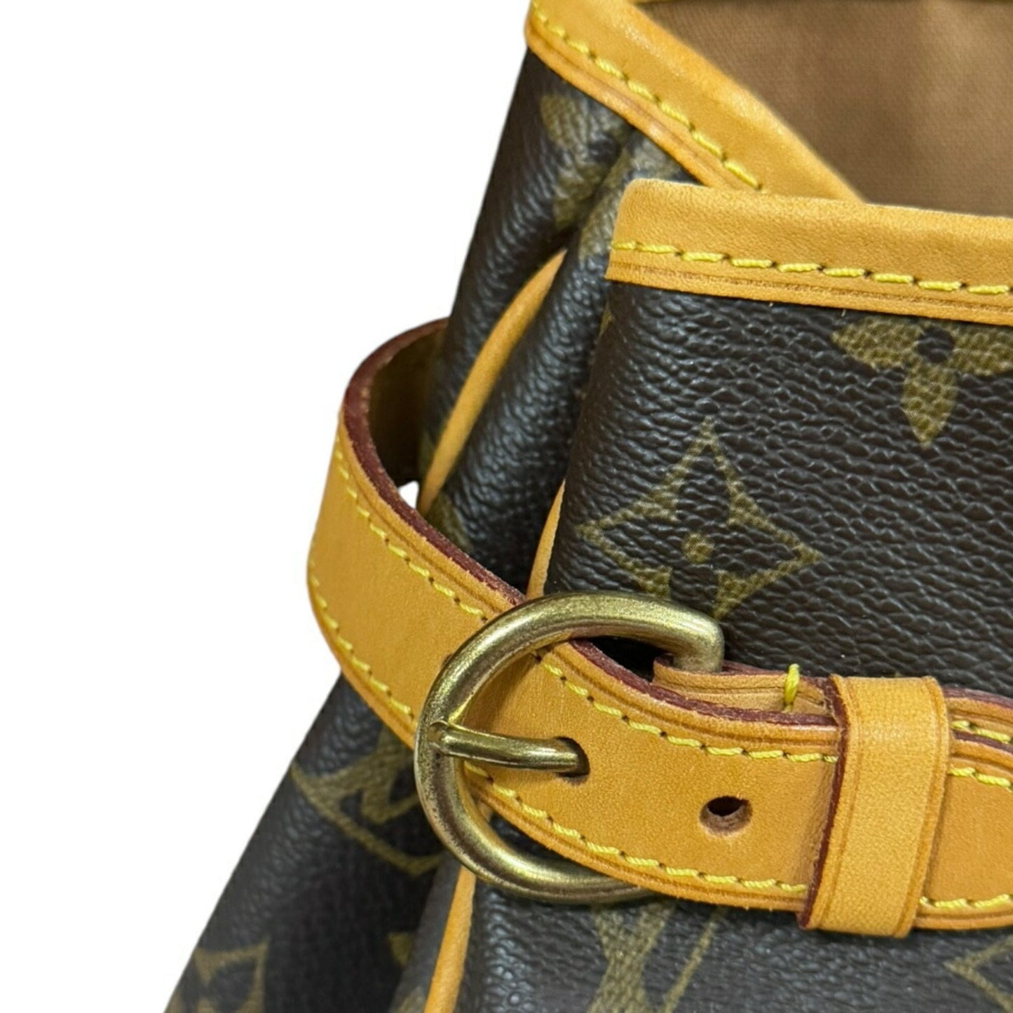 Louis Vuitton Brown Monogram Canvas Shoulder Bag