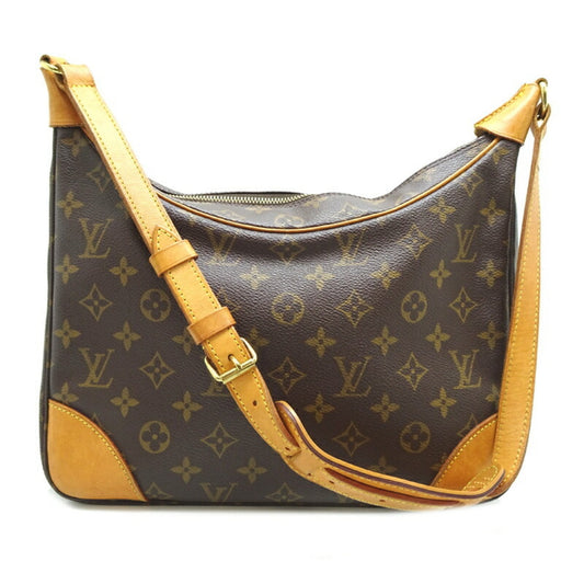 Louis Vuitton Brown Monogram Shoulder Bag ()