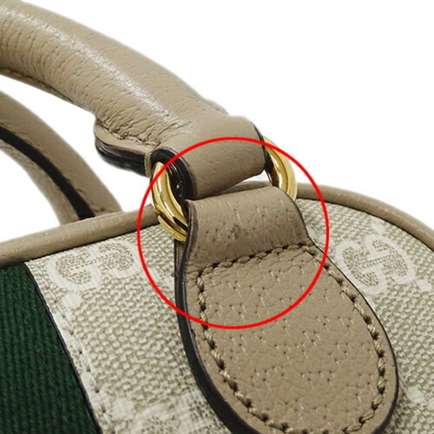 Gucci Beige Grayish Gg Supreme Canvas Handbag Shoulder Bag