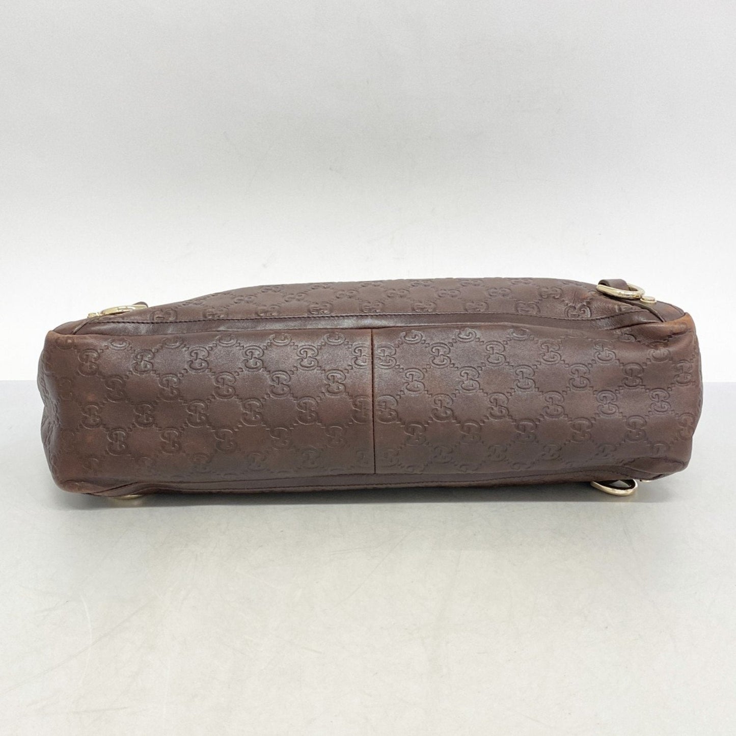 Gucci Brown Leather Tote Bag