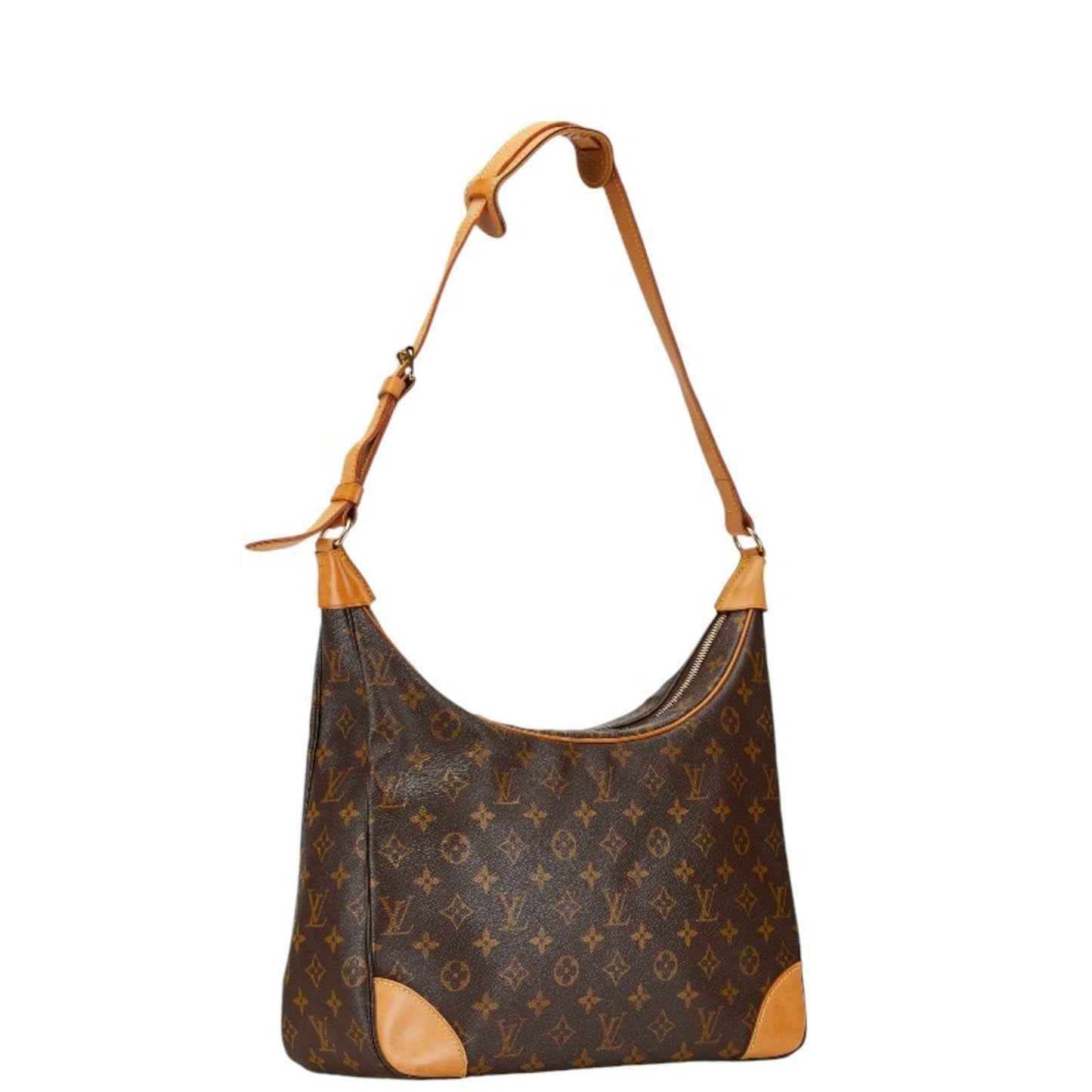 Louis Vuitton Brown Pvc Leather Shoulder Bag