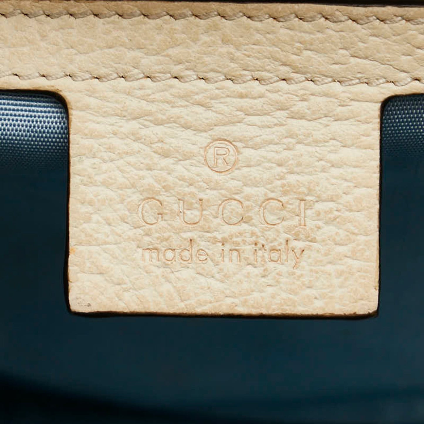 Gucci Gold Leather Shoulder Bag