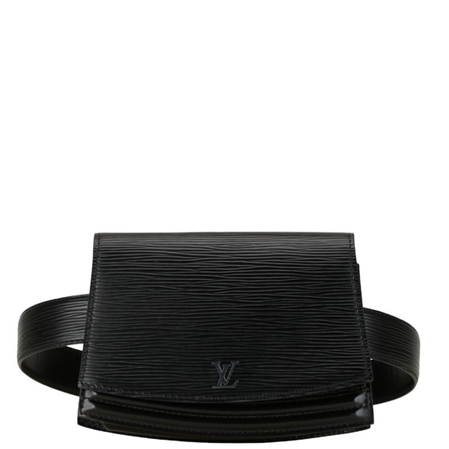 Louis Vuitton Black Noir Leather Shoulder Bag ()