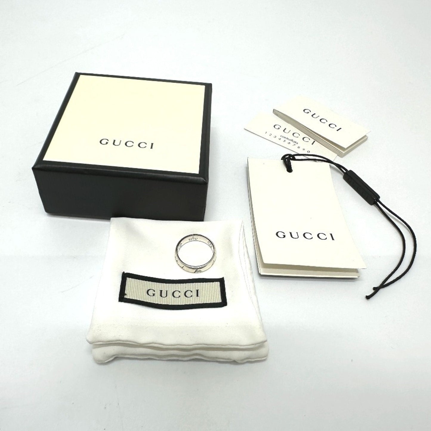 Gucci Silver Silver 925 Band Ring