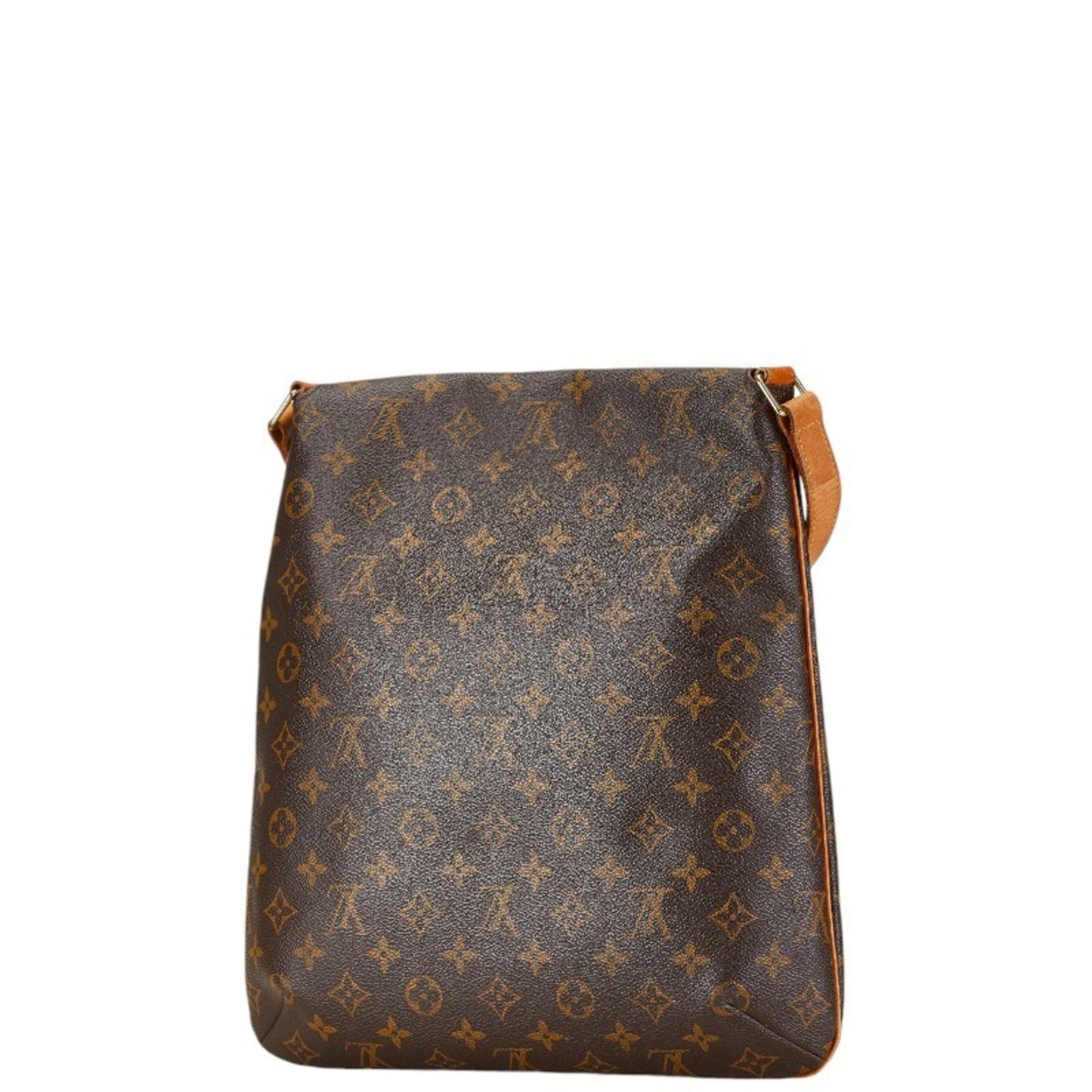 Louis Vuitton Brown Pvc Leather Shoulder Bag